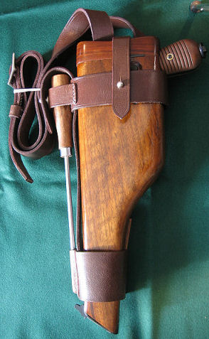 Mauser Broomhandle Pistol "Jock Carrier Holster".Ref #E5